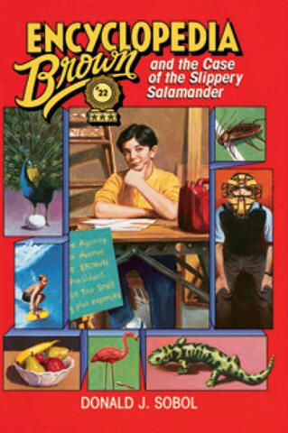 Encyclopedia Brown and the Case of the Slippery Salamander Spelling Games