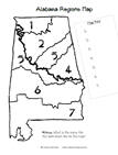 Alabama Regions Map
